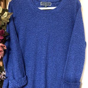 Karen Scott, Blue Sweater, XL